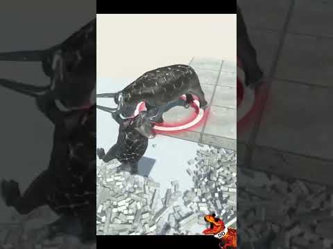 Tournament on Wobbly Building 1 vs 1 Random Animal Revolt Battle Simulator #shorts