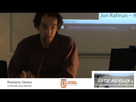 FACE AU FLUX II - communication de Rodolphe Olcèse