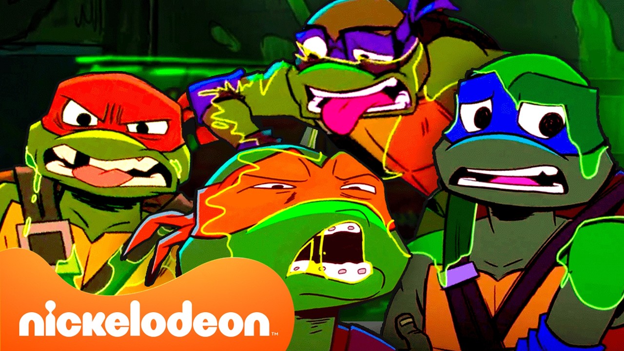 أكثر لحظات المجاري اشمئزازاً من TMNT! 🤢 | حكايات سلاحف النينجا | Nickelodeon Arabia