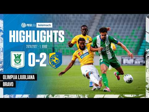 NK Nogometni Klub Olimpija Ljubljana 0-2 NK Nogometni Klub Bravo Ljubljana