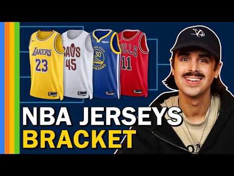 Current NBA Jerseys Bracket