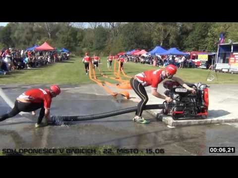 SDH Oponešice v Babicích 1.10.2016 - 22.místo - 15,06