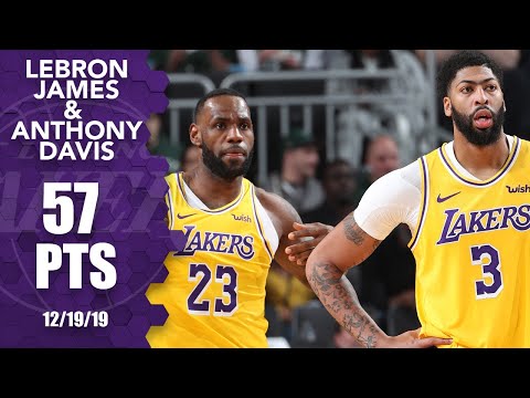LeBron’s, Anthony Davis’ effort not enough as Lakers fall to Bucks | 2019-20 NBA Highlights