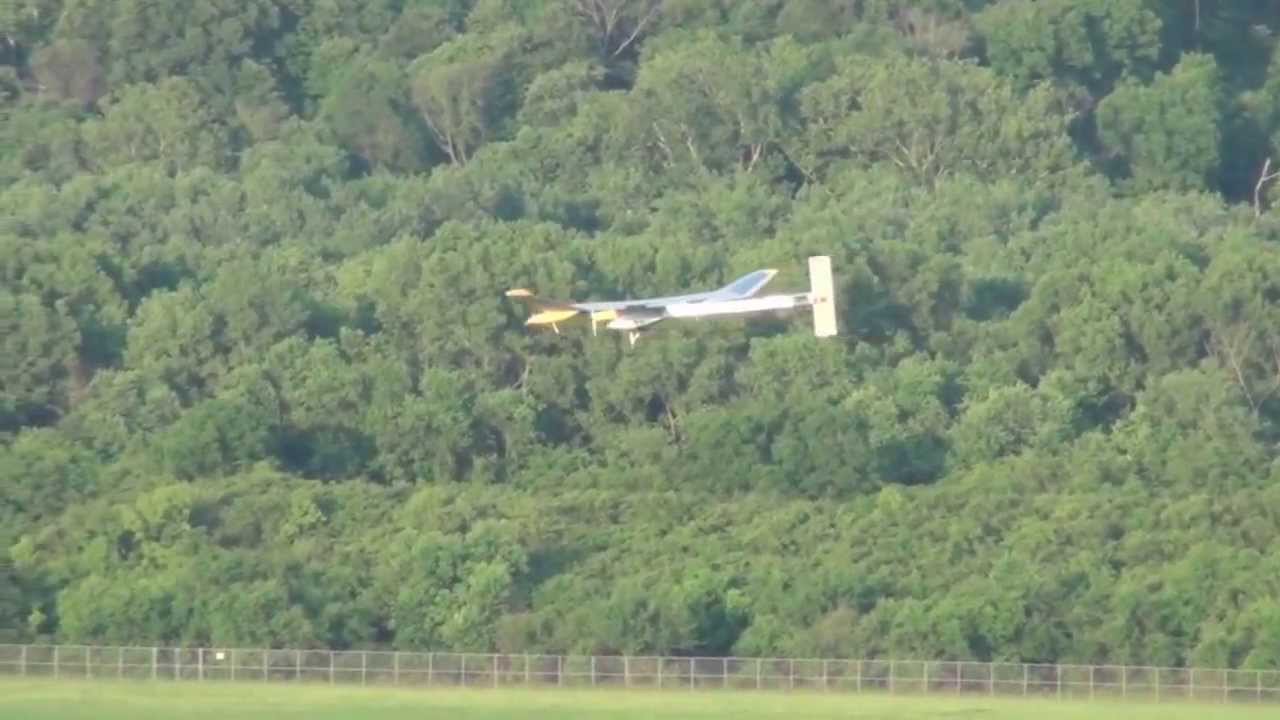 Solar Impulse Lunken Airport - YouTube