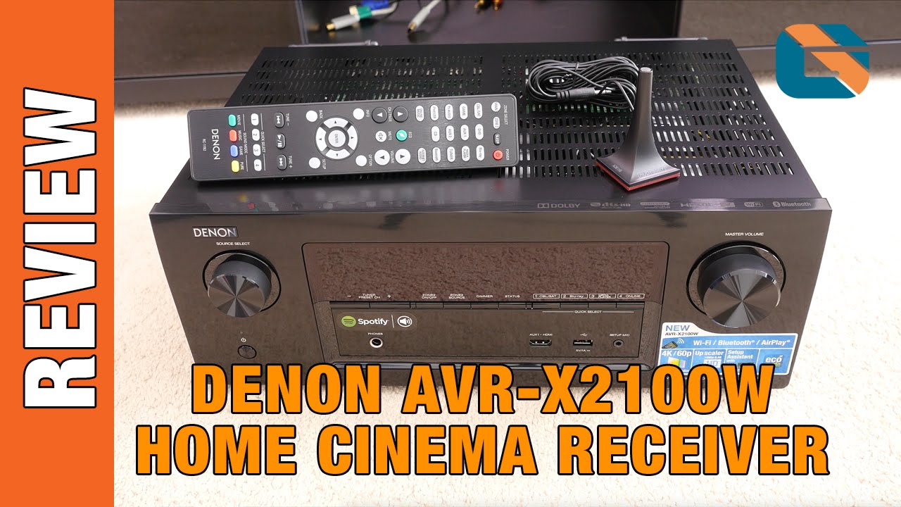 video Amply xem phim Denon AVR-X1200W chính hãng 0