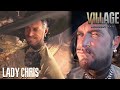 RESIDENT EVIL Village Lady Chris Replace Dimitrescu S Face With Chris S Face
