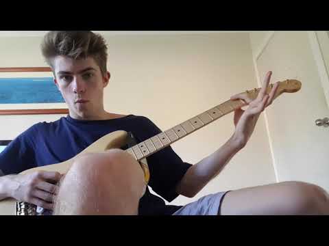 ONE MINUTE - XXXTENTACION KANYE WEST GUITAR TUTORIAL FULL