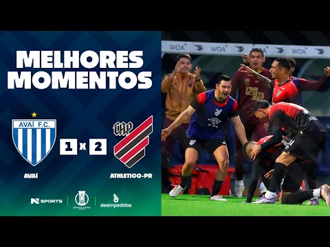 AVAÍ 1 X 2 ATHLETICO-PR | MELHORES MOMENTOS | 13ª RODADA BRASILEIRÃO SÉRIE B
