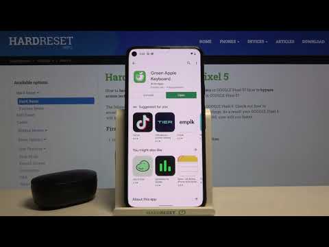 How to Install iPhone Keybaord on Google Pixel 5 – Green Apple Keyboard