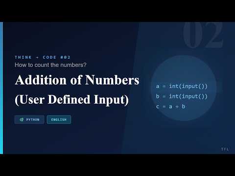 Python Tutorial Dynamic User Inputs The First Loop English