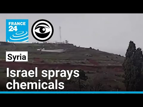 How Israel is spraying herbicides on Syrian crops • The Observers - France 24