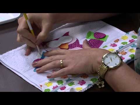 Mulher.com 13/02/2015 Toalha de mao para escola por Priscila Muller Parte 2