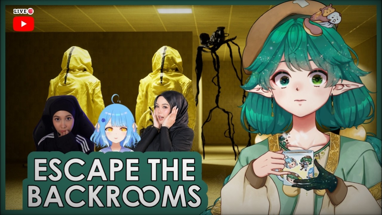 【ESCAPE THE BACKROOM】I DONNO...but RUN!【ArashiNebula | HOSHIZORA】