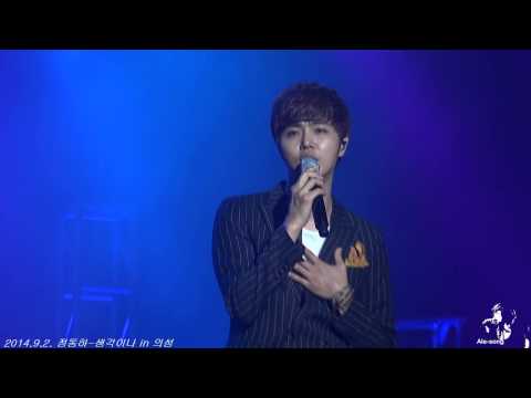 20140902 정동하 - 생각이나 in 의성