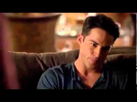 Vampire Diaries season 4 episode 6 - Tyler/Caroline fight "I agreed to go on a date."