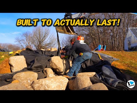 How to BUILD a Pondless Waterfall (Part 3) | ILovePonds