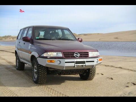 SsangYong MUSSO w terenie