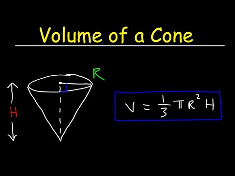 Volume of a Cone