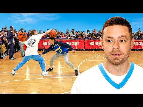 I Played 2v2 vs Fans at NBA AllStar Weekend