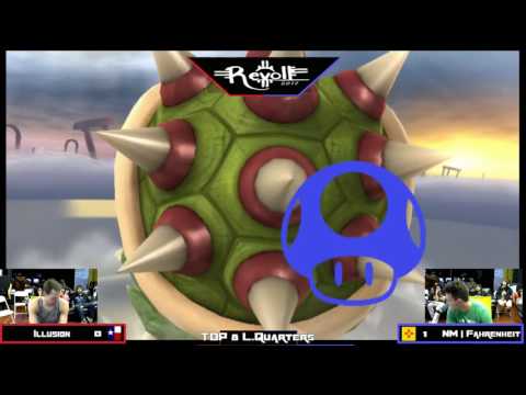 SSB4 Singles Top 8 Revolt 2017 @ GGG L.Quarters Illusion (Greninja) Vs. NM | Fahrenheit (Bowser)