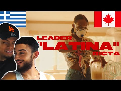 CANADIANS REACT TO GREEK MUSIC - Leaderbrain x RICTA - Latina (Official Music Video)