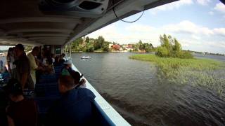 preview picture of video 'Mos2Spb: Lake Seliger Boat Ride to Monastery'