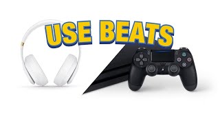 connect beats x to ps4