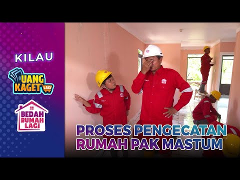 Proses Pengecatan Rumah Pak Mastum - Kilau Uang Kaget & Bedah Rumah Lagi