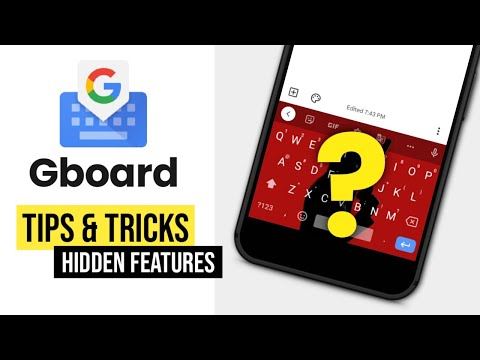 Cool Android Shortcuts gboard