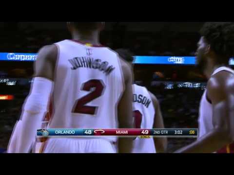 Josh Richardson's emphatic dunk vs Magic (25/03/2016)