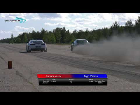 Kalmer Varov - Chevrolet Camaro vs Ergo Viisma - Mercedes-Benz C220d. Drag race @ RaceWars2019