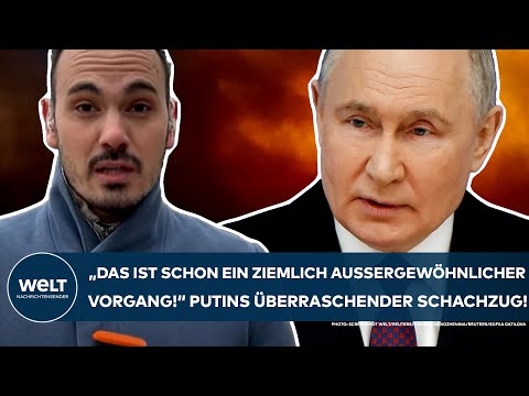 Video Thumbnail: UKRAINE-KRIEG: "Das ist ein ziemlich außergewöhnlicher Vorgang!" Putins überraschender Schachzug