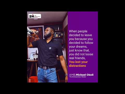 THE 3 SECRETS TO CRUSH YOUR GOALS IN LA BUENA VIDA - AMB.  DR.  MICHAEL OKOLI