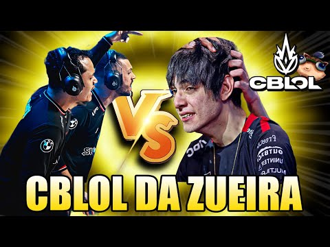 PAIN HUMILHANDO a RED - CBLOL DA ZUEIRA