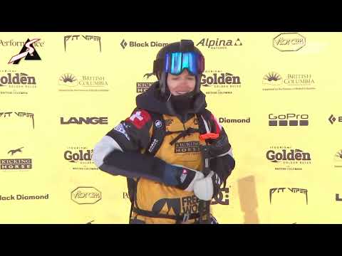 Le run d'Elisabeth Gerritzen à Kicking Horse Golden