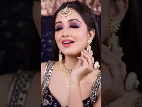 Beautiful Dulhan Got Ready for Sangeet Ceremony| Gorgeous Bride| Makeup & Dress | Wedding Day| Happy