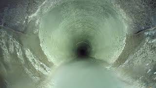 68_【現場映像】カメラ付き洗浄ノズル　クリーンビュー　管内映像φ350