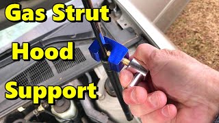 Auto HOOD Strut Support Clamps - Hatchback, Lift Gate Lock -Precision Designed