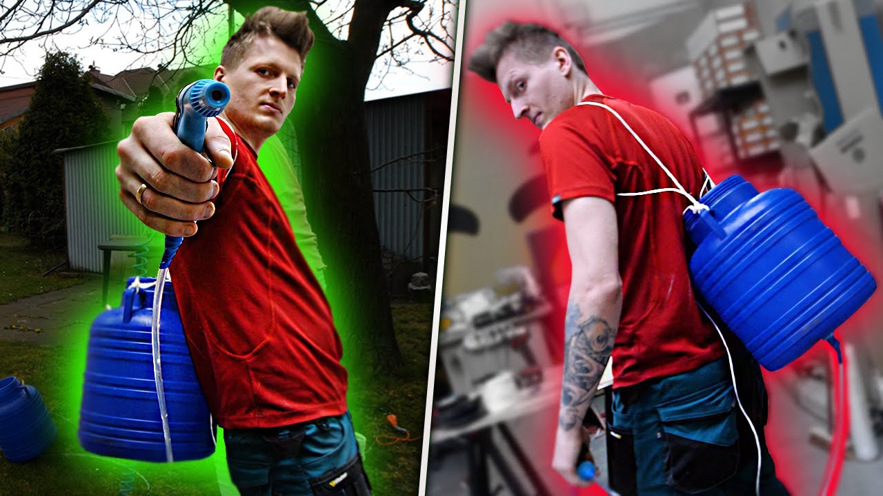 STWORZYLIŚMY WIELKI PISTOLET na WODĘ!