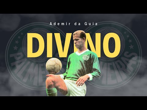 Ademir da Guia no Palmeiras | Gols e Lances Memoráveis do Divino!