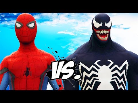 SPIDER-MAN VS VENOM - Spiderman Civil War vs Venom Symbiote Video