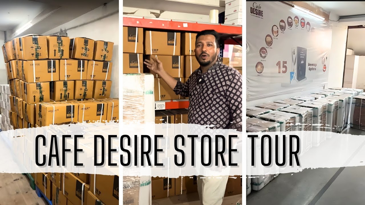 CAFE DESIRE STORE TOUR