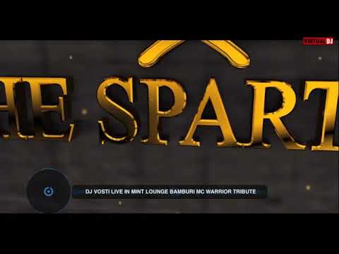 DJ Vosti spartan/Mc Blackross Tribute To Mc Warrior (Mint lounge Bamburi)