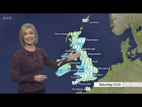 BBC weather today in UK - December 26th, 2025