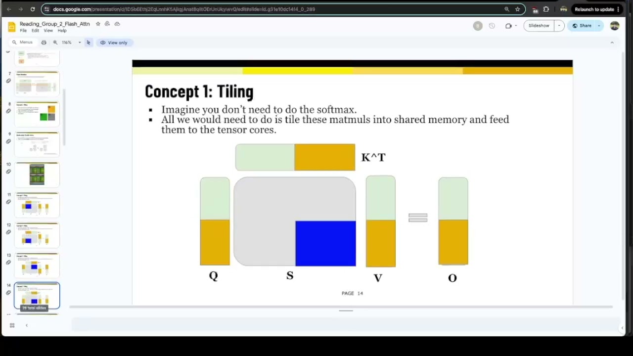 ML Scalability & Performance Reading Group Session 2: Flash Attention