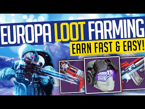 Destiny 2 | EUROPA LOOT FARMING! How To Get DLC...