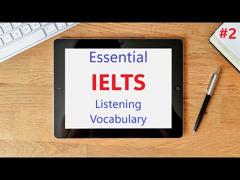 E2 - Essential IELTS Listening Vocabulary #ielts #ieltslistening #ieltstest #ieltsprep