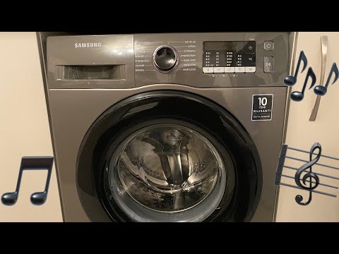 NEW SAMSUNG WASHING MACHINE 2020 SINGING A SONG!