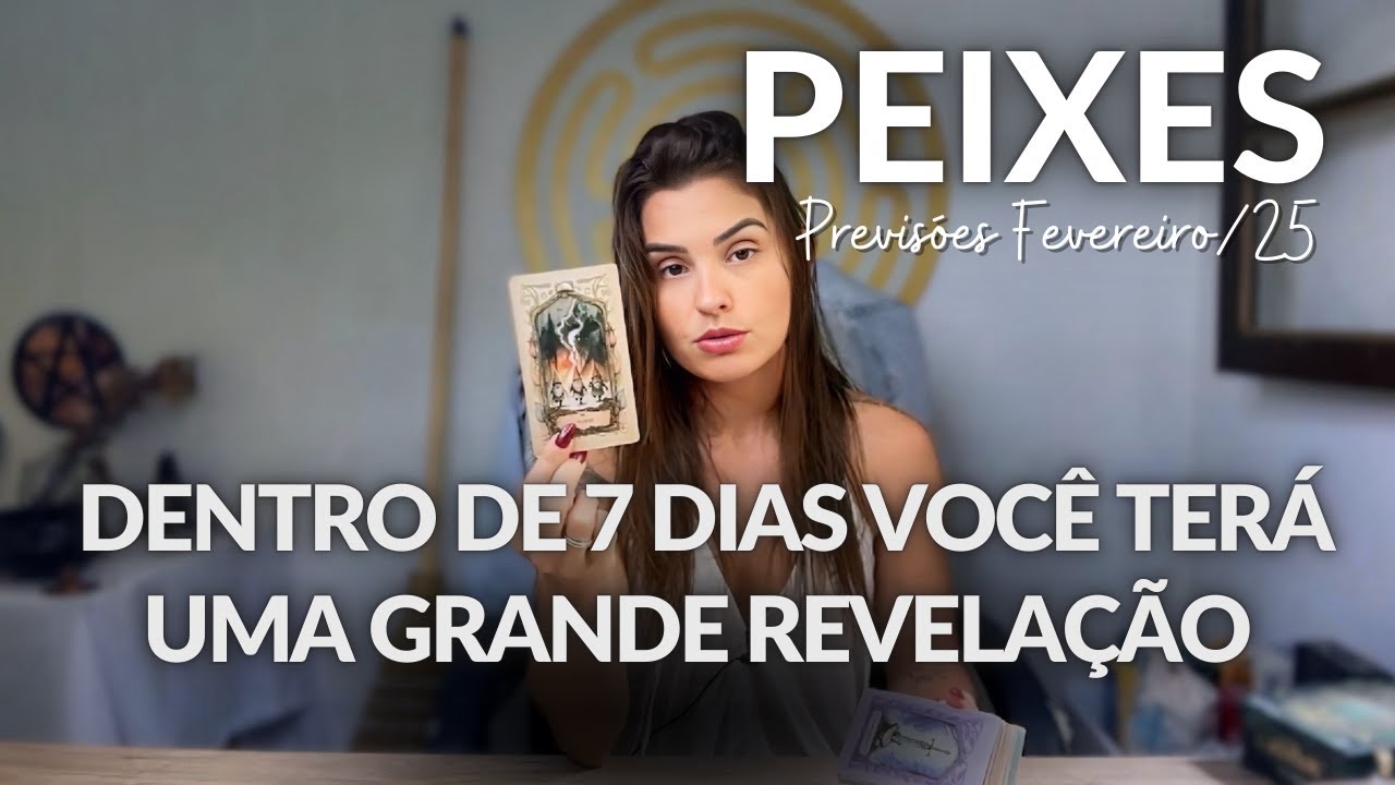 PEIXES ♓️: FORAM 3 ANOS DE MUITA LUTA! VOCÊ RECEBERÁ UMA REVELAÇÃO QUE MUDARÁ TUDO.