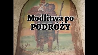 Modlitwa PO PODRÓŻY